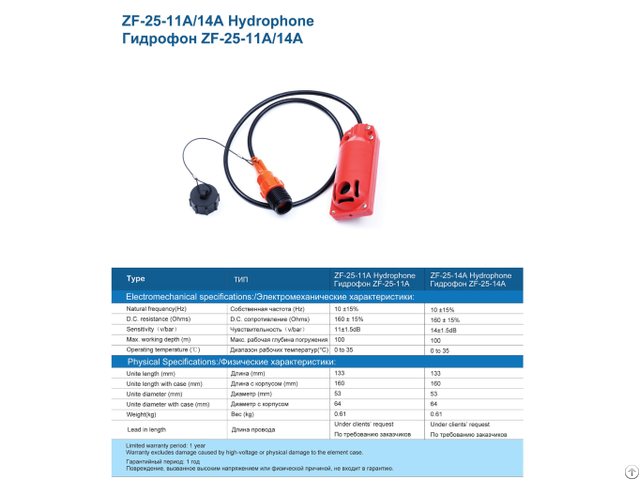 Zf 25 11a Hydrophone