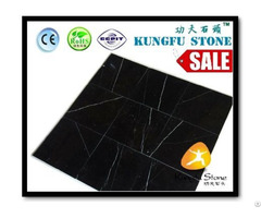 Nero Marquina Marble Flooring Tile