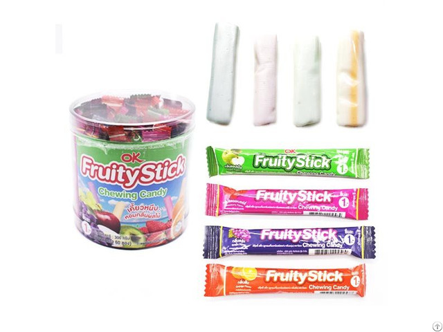 Milk Candy Supplier Fruit Flavor Sour Soft Chewy Candies Bar