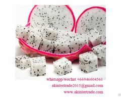 Frozen White And Red Dragon Fruit From Thailand