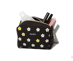 Cosmetic Bag Manufacturer Canvas Daisy Makeup Cosmetics Promotional Bags