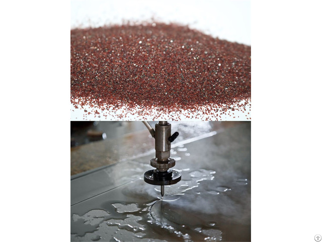 Natural Material 80 Mesh Water Jet Garnet Sand Abrasive