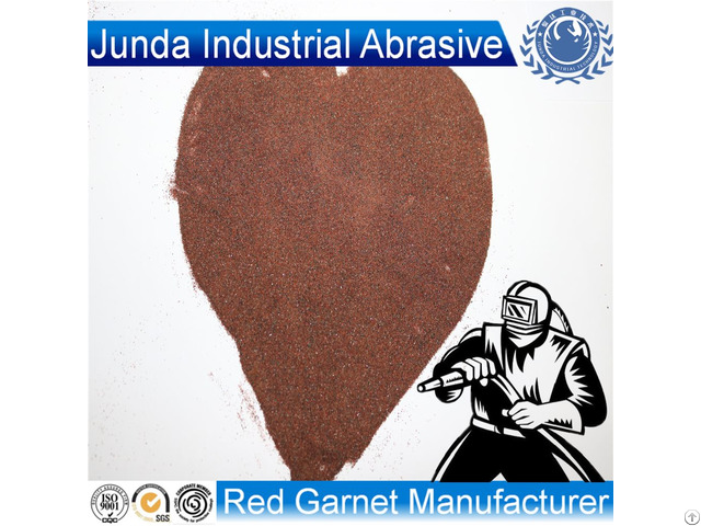 Rock Abrasive Blasting 30 60 Mesh Garnet Sand