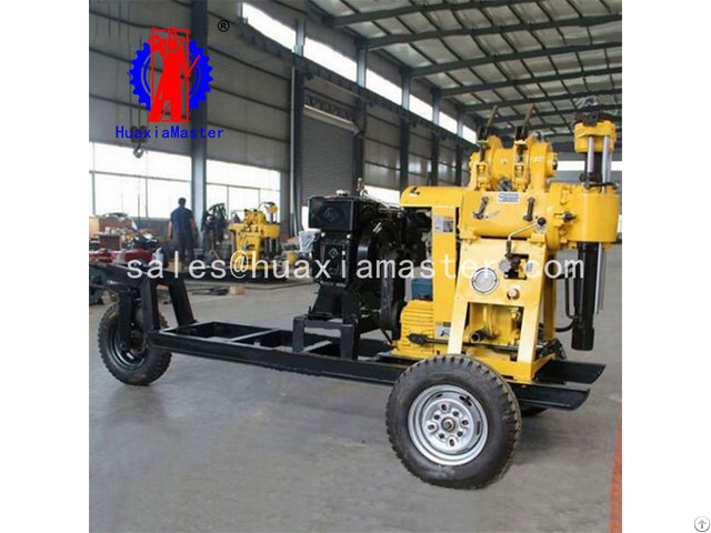 China Xyx 130 Wheeled Hydraulic Rotary Drilling Rig Manufacture