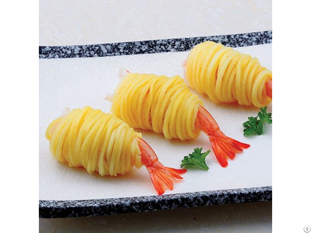 Potato Wrapped Shrimp