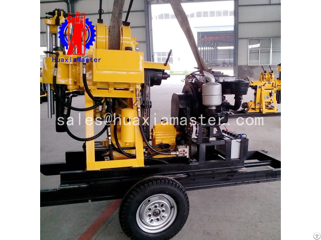 China Xyx 200 Wheeled Hydraulic Rotary Drilling Rig Machine Manufacture