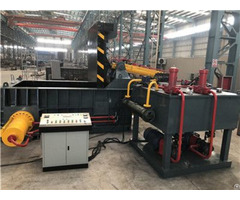 Remote Control Metal Steel Scrap Aluminum Scraps Baling Machine