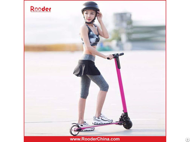 6.3kg Only, The Lightest 2 Wheel Carbon Fiber Folding Electric Scooter Rooder