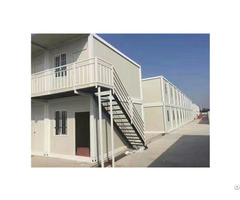 Foldable Folding Portable Luxury Prefab 40ft 2 Story Container House