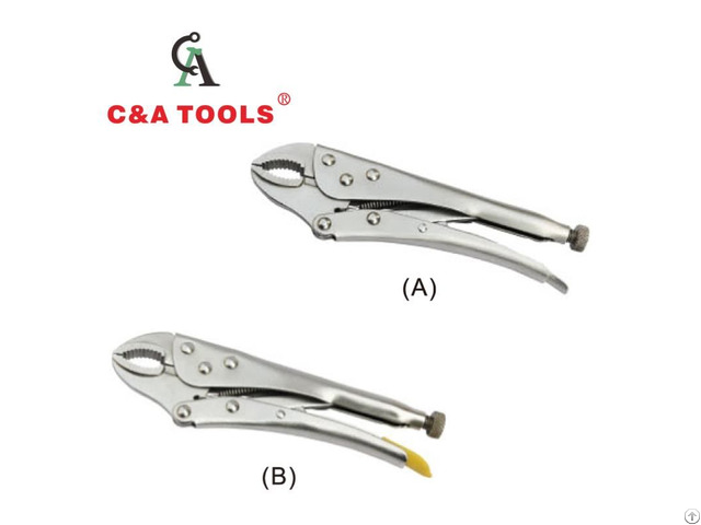 Round Jaw Locking Pliers Positive Opening