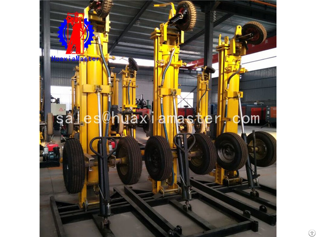 Kqz 180d Air Pressure And Electricity Joint Action Dth Drilling Rig Manufacturer