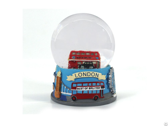 Custom Souvenir Landmarks Snow Globe