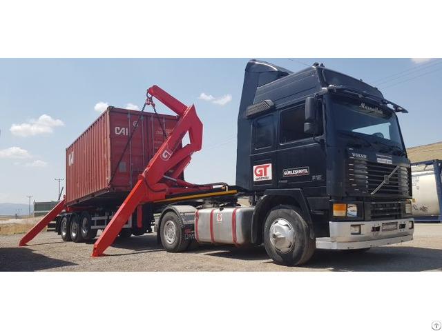 Container Side Loader Semi Trailer