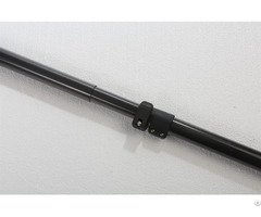 20ft Modular Designed Carbon Fiber Poles 2 Pieces Stronger In Black