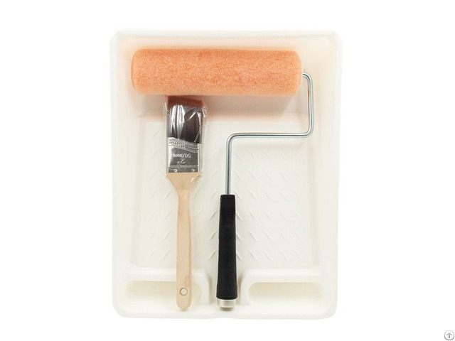 Professional Diy 4pc Painting Tray Set Roller Kit