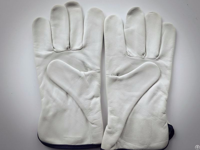 Cow Grain Leather Gloves