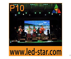 Hot Indoor P10 Flexible Led Display Screen From Shenzhen China