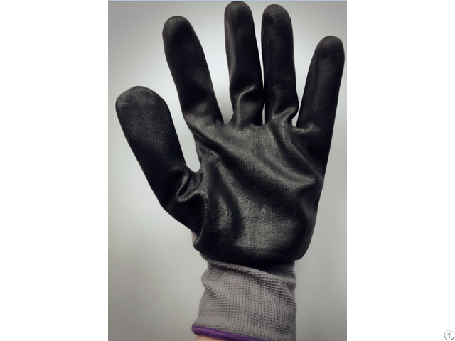 Nitrile Foam Safety Gloves