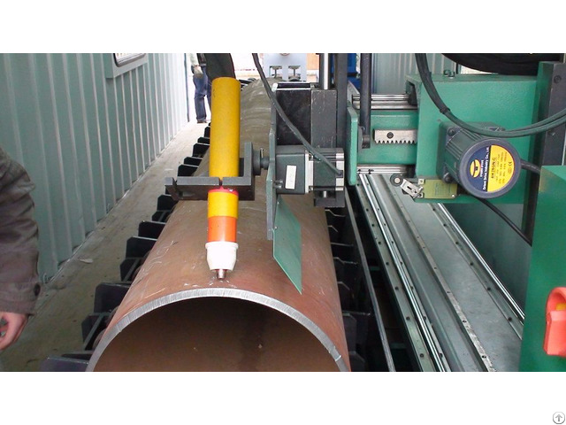 Roller Bench Type Pipe Plasma Beveling And Cutting Machine