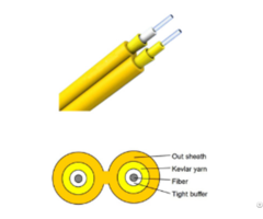 Indoor Optical Duplex Zipcord Armored Cable