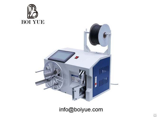 Automatic Wire Cable Winding And Binding Coiling Cum Tying Machine