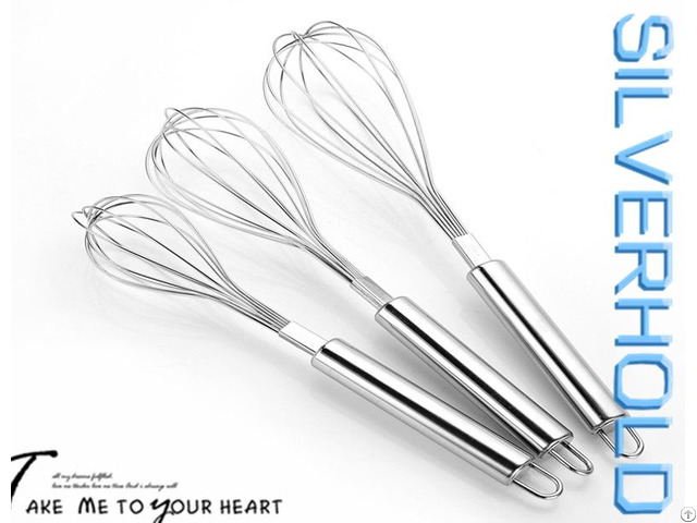 Cheap Price 201 304 Stainless Steel Egg Whisks