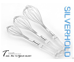 Stainless Steel 8 Inch 6 Lines Egg Whisk