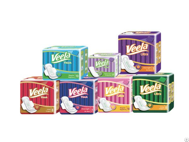 Sanitary Pads Napkin Panty Liners Veela Series