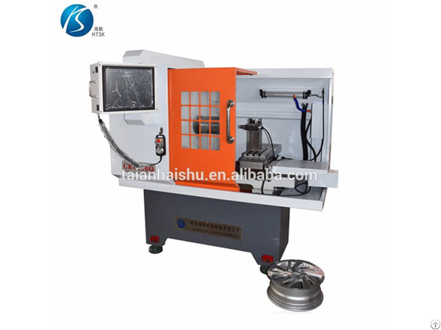 Cnc Machine From China Ck6160q Wheel Rim Lathe