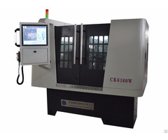 Ck6160w Cnc Wheel Lathe Cutting Machine