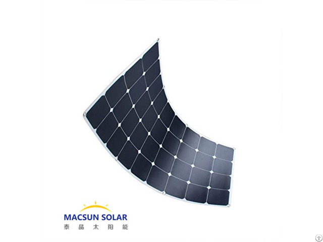 Factory Price Energy Saving 150w Semi Flexible Solar Panel