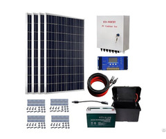 Eco Worthy 400w Off Grid Solar Kit 4pcs 100w Panels Combiner Box