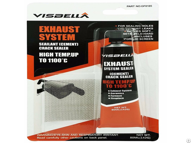 Visbella Exhaust System Tailpipe Muffler Sealer Cement