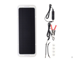 Hovall 5 Watt Monocrystalline Solar Car Battery Charger