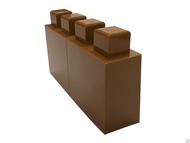 New Arrival Construction Bricks Plastic Building Blocks Hard Material Interlocking Larger Recyclable