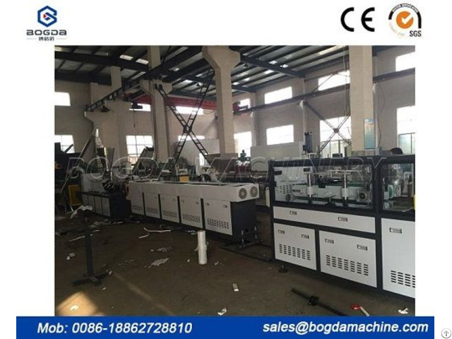 Pvc Electric Conduit Pipe Making Machine Double Extrusion Line