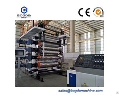 Pvc Plastic Vinyl Production Line Stone Floor Extrusion Machinery