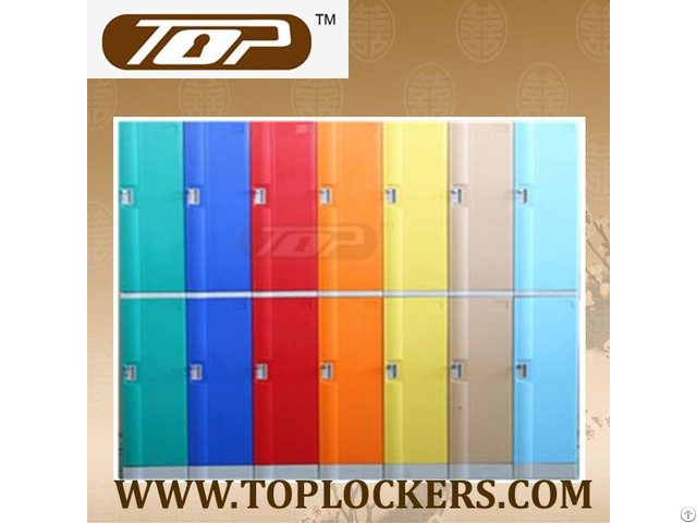 Double Tier Abs Plastic Locker