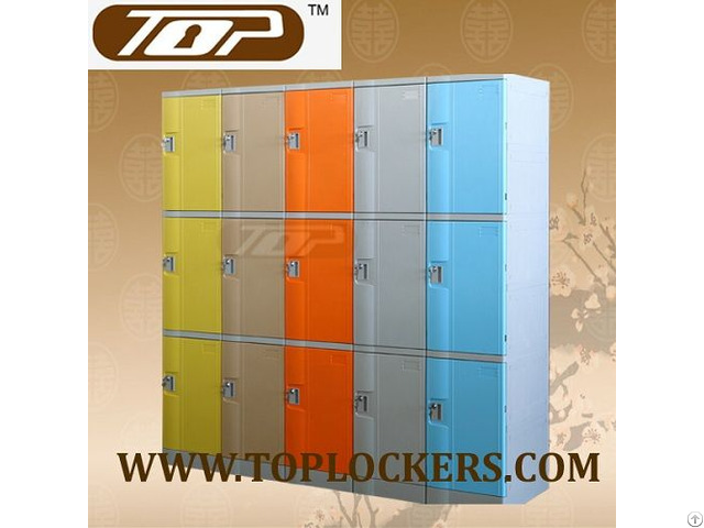 Triple Tier Abs Plastic Locker