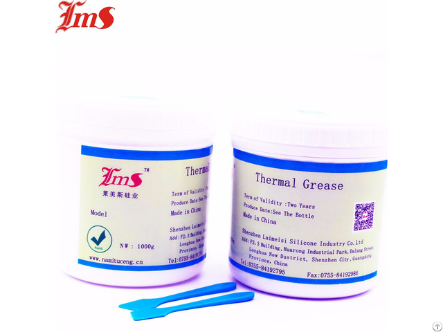 High Temperature Silicone Rubber Thermal Electrically Conductive Grease