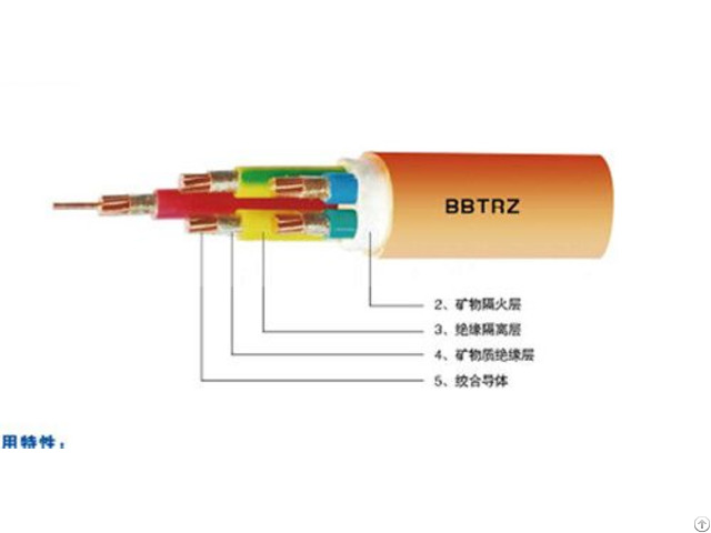 Bbtrz Flexible Mineral Insulated Fireproof Cable Manufacture