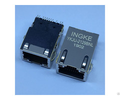 Ingke Ykju 2129bnl We 7498011122ar 1 Port 100 Base T Smt Tab Up Magnetic Rj45 Connectors