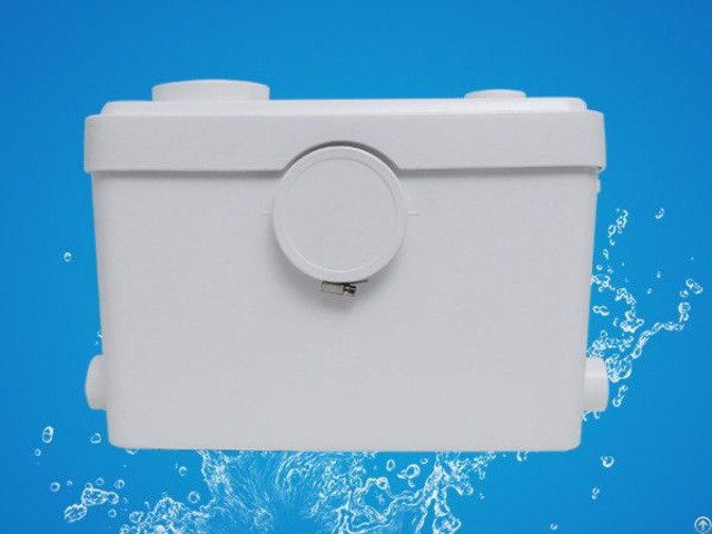 Sanitary Macerator Pump 3 Inlets For Wc Shower Sink Bath Waste Discharge