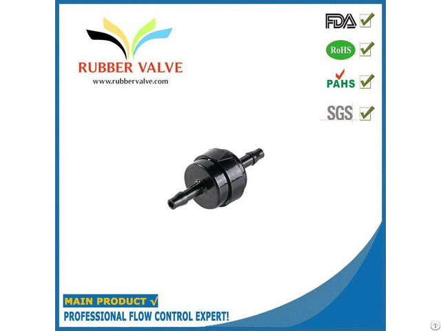 Plastic Water Spring Check Valve For Cleaning Machine