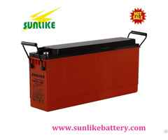 Sunlike Front Access Terminal 12v100ah Sla Deep Cycle Battery For Telecom