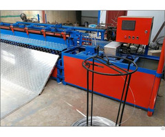 Semi Automatic Chain Link Fence Mesh Machine