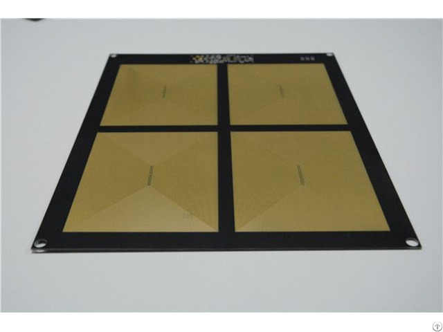 Flexible Pth Rigid Bared Pcb For Industrial Control With Black Solder Mask