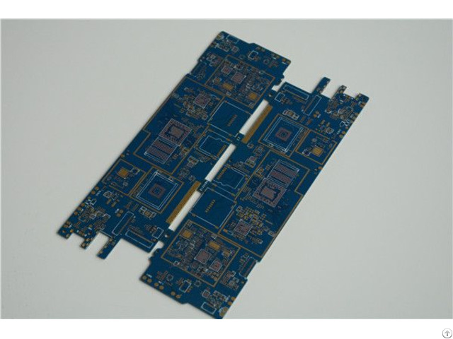 Controlled Impedance 6l 1 6mm Hdi Pcb In Mobile With Blind And Buried Holes