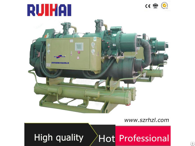 Ce Certificated 216kw Industrial Water Cooled Screw Chiller