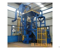 Rubber And Steel Belt Tumblast Machine